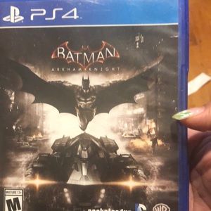 PS4 Batman game. Slightly used, come smoke free home